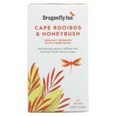 Dragonfly Tea Cape Rooibos & Honeybush Tea - 4 x 20 bags (TE588)