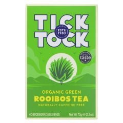 Tick Tock Green Rooibos - organic - 4 x 40 bags (TE431)