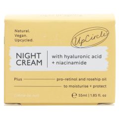 Upcircle Hyaluronic Acid Night Cream - 1 x 55ml (DY269)