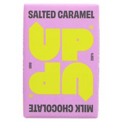 Up-up Milk Choc Salted Caramel Bar - 15 x 130g (KB846)