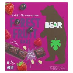 Bear Forest Fruit Bars - Multipack - 12 x 4 x 27g (KB519)