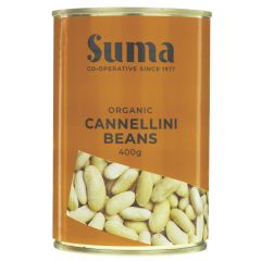 Suma Cannellini Beans - organic - 12 x 400g (VF395)