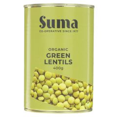 Suma Green Lentils - organic - 12 x 400g (VF647)