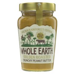 Whole Earth Golden Roasted P'NUT Butter - 6 x 340g (GH145)