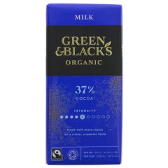 Green & Blacks Milk Chocolate - 15 x 90g (ZX239)