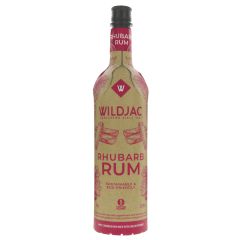 Wildjac Rhubarb Rum - Bag in Sleeve - 6 x 700ml (RT074)