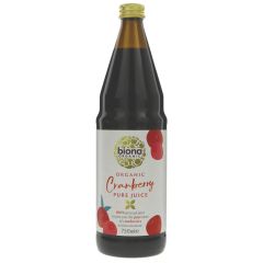Biona Cranberry Juice - 6 x 750ml (JU127)