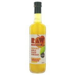 Raw Health Raw Organic Cider vinegar - 6 x 500ml (KJ129)