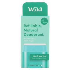 Wild Deodorant Aqua Case Mint Aloe - 8 x 40g (DY011)