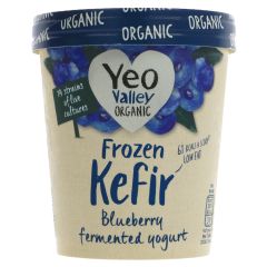 Yeo Valley Blueberry Kefir Ice Cream - 6 x 480ml (XL159)