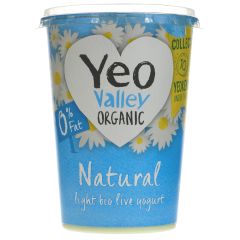 Yeo Valley Fat Free Natural Yoghurt - 6 x 450g (CV746)