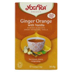 Yogi Tea Ginger Orange & Vanilla - 6 x 17 bags (TE836)