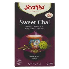 Yogi Tea Sweet Chai - 6 x 17 bags (TE211)