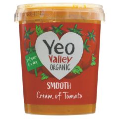 Yeo Valley Cream of Tomato Soup - 6 x 400g (CV584)