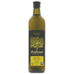 Zaytoun Olive Oil - Organic Fairtrade - 6 x 750 ml (GT022)