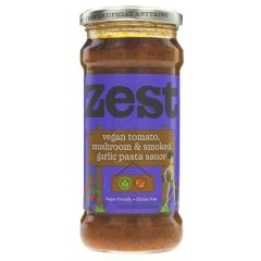 Zest Mushroom & Garlic Pasta Sauce - 6 x 340g (VF239)
